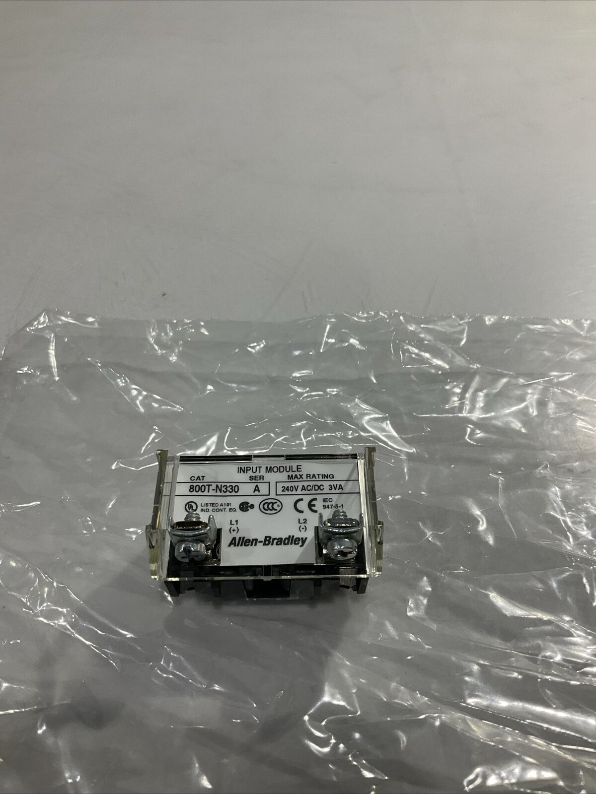 ALLEN BRADLEY 800T-N330   POWER MODULE  120V   U3S