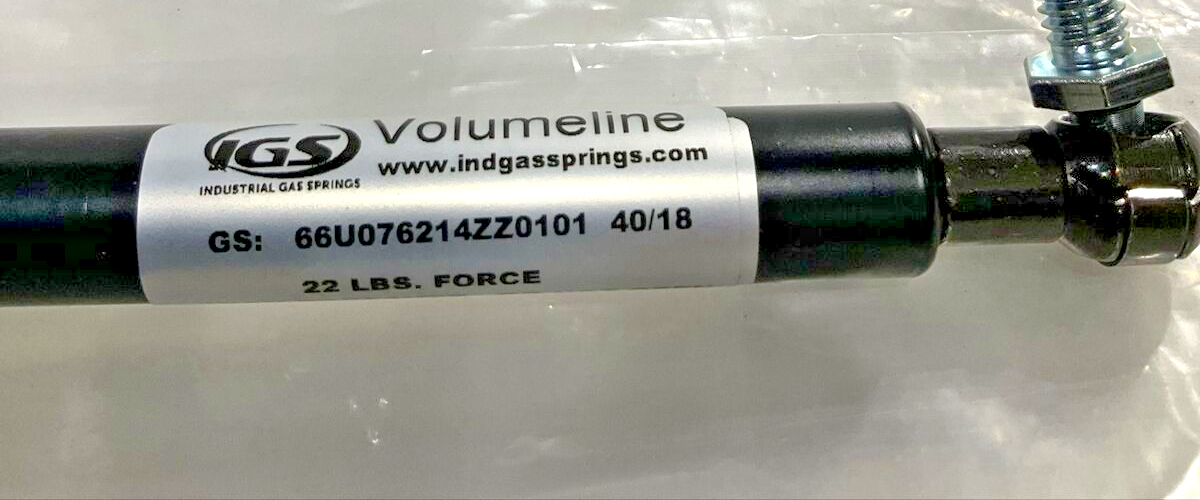 VOLUMELINE 150K753H23 66U076214ZZ0101 40/18 22LB SPRING GAS LOT OF 4 U3S