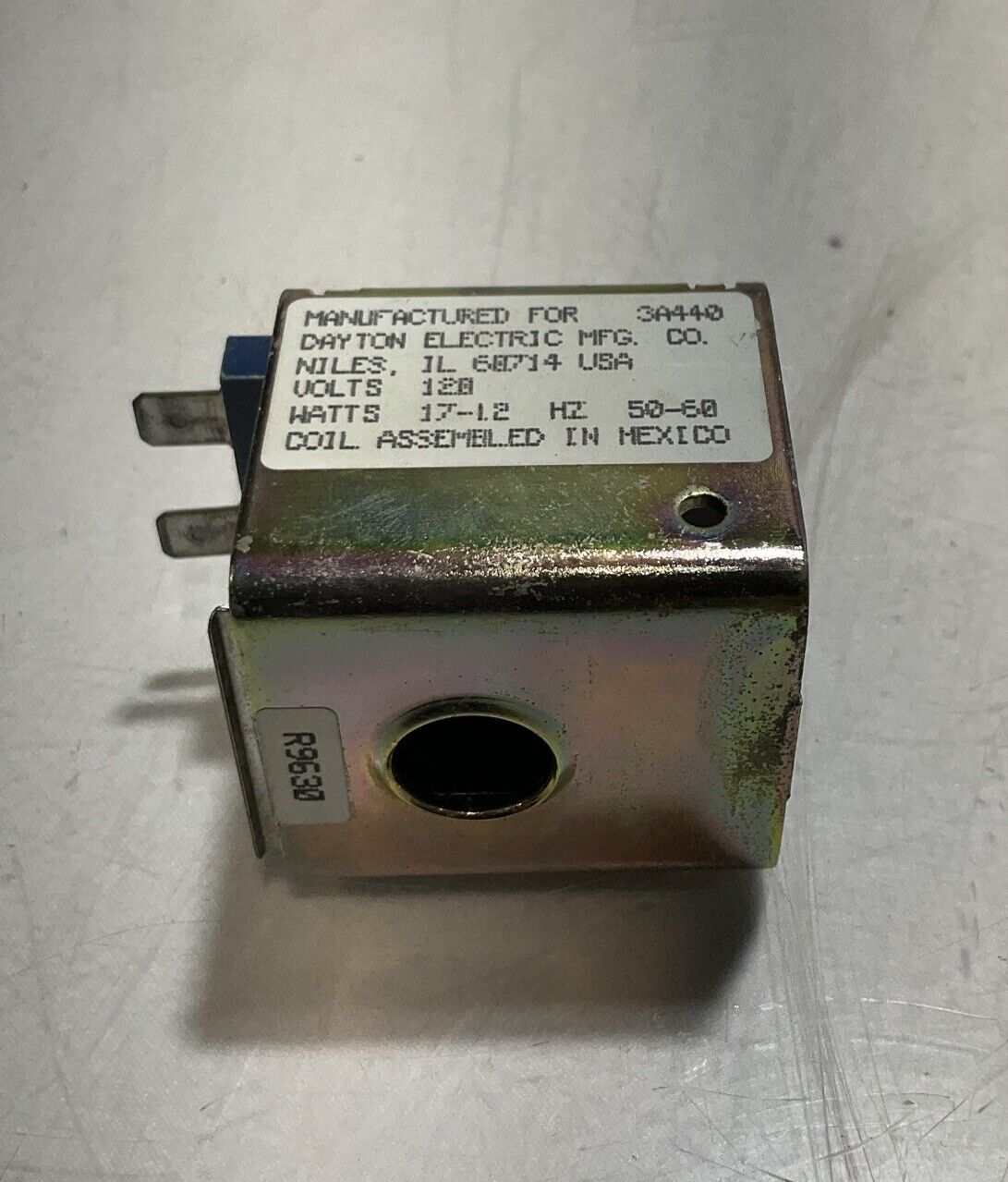 DAYTON  3A440  SOLENOID COIL  120V  LOT OF 2  U3S