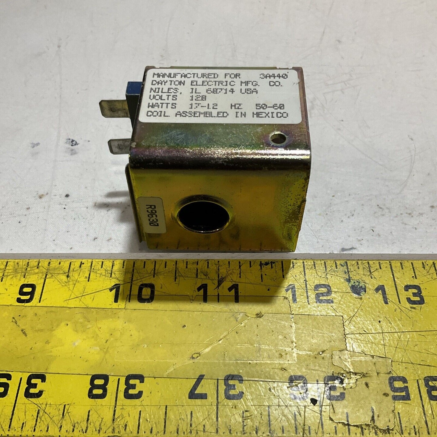 DAYTON  3A440  SOLENOID COIL  120V  LOT OF 2  U3S