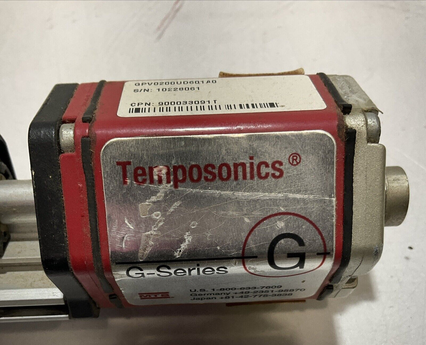 TEMPOSONICS  GPV0200VD601A0 10228061  G-SERIES   U3S