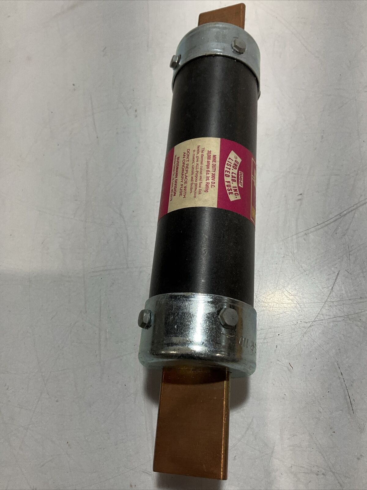 FUSETRON FRS-R110 CLASS RK5 DUAL-ELEMENT FUSE 300V LOT OF 3 U3S