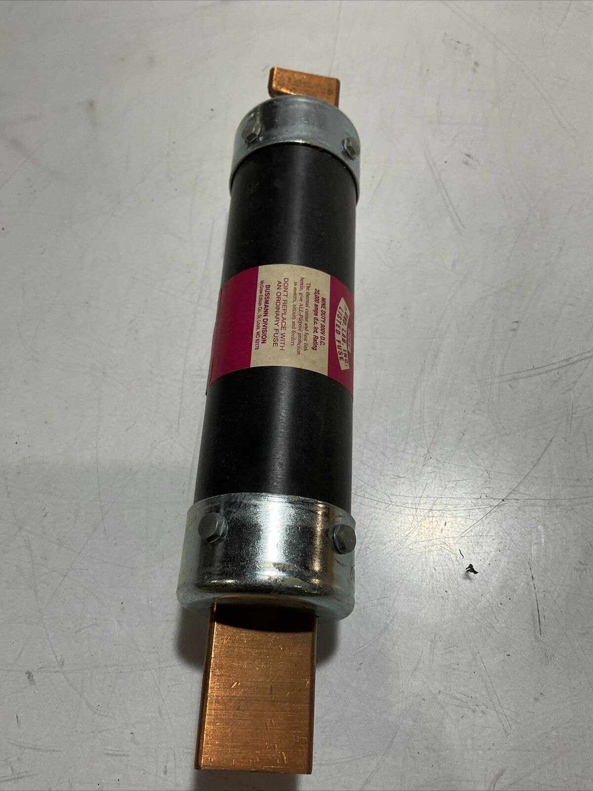 FUSETRON FRS-R110 CLASS RK5 DUAL-ELEMENT FUSE 300V LOT OF 3 U3S