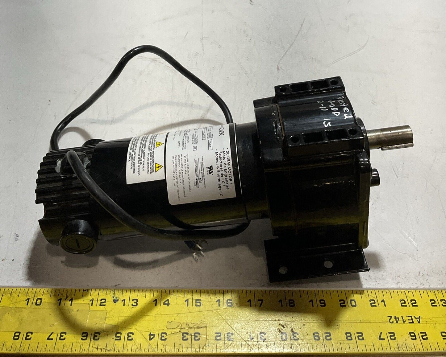 DAYTON  4Z129C  DC GERMOTOR  U3S