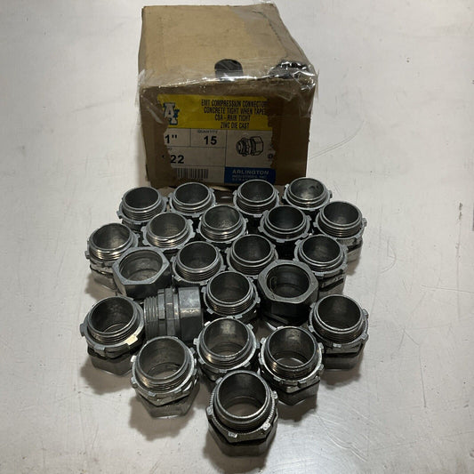 ARLINGTON INDUSTRIES 822  CSA-RAIN  TIGHT ZINC DIE CAST LOT OF  22  U3S