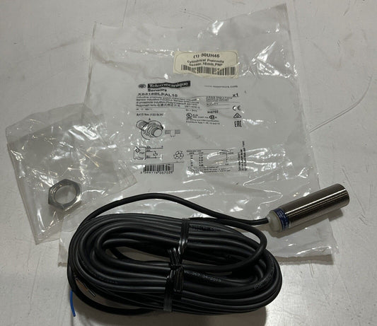 TELEMECANIQUE  XS518BLPAL10  CYLINDER PROXIMITY SENSOR 18MM PNP U3S