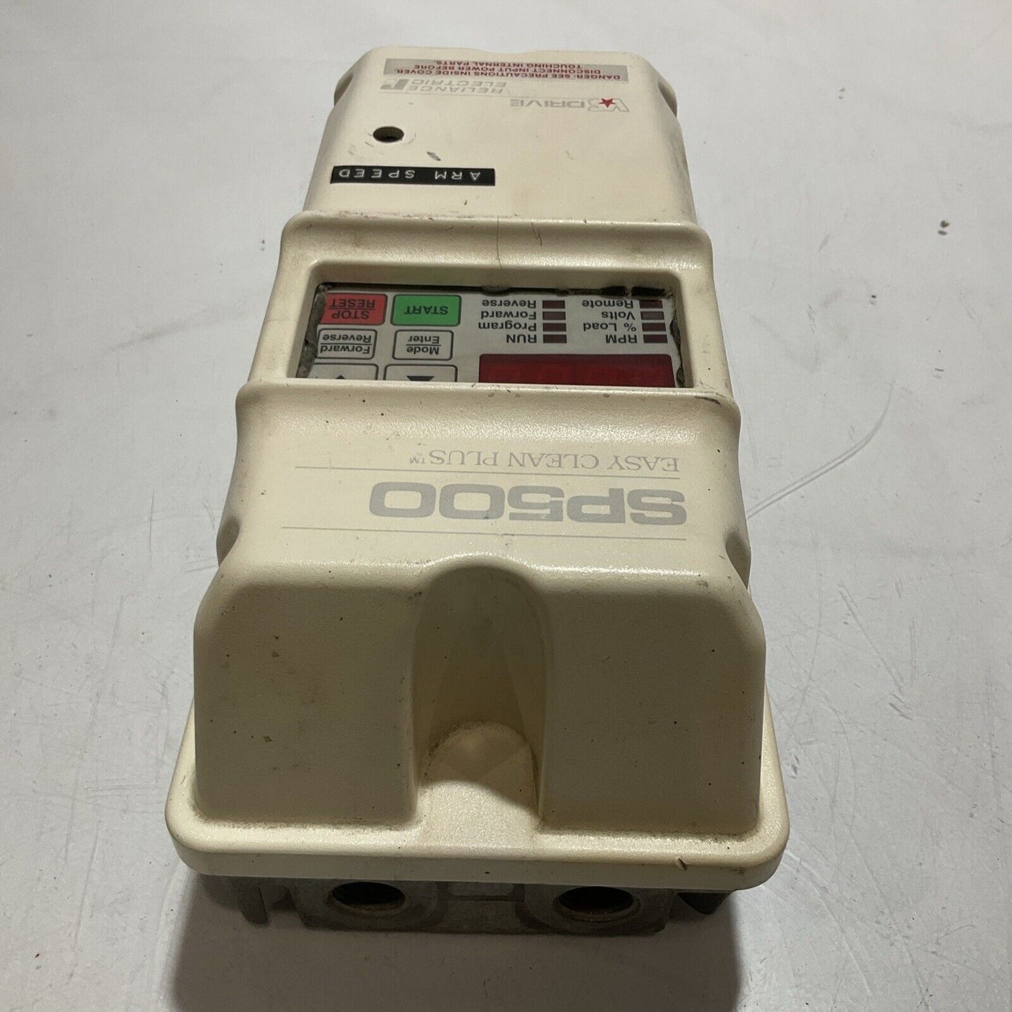 RELIANCE 1SU24001 1HP ELECTRIC SP500 EASY CLEAN PLUS  ARM SPEED VS DRIVE U3S