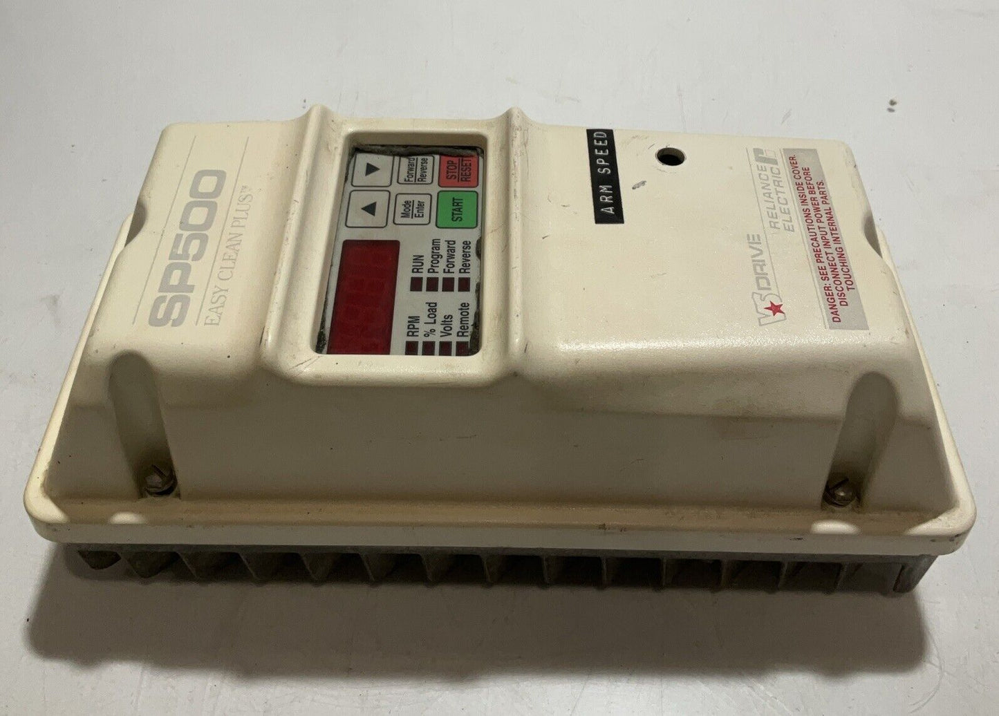 RELIANCE 1SU24001 1HP ELECTRIC SP500 EASY CLEAN PLUS  ARM SPEED VS DRIVE U3S