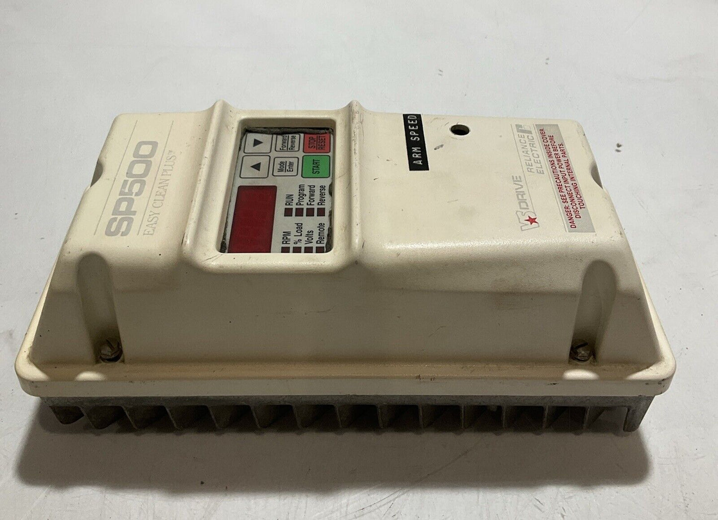 RELIANCE 1SU24001 1HP ELECTRIC SP500 EASY CLEAN PLUS  ARM SPEED VS DRIVE U3S