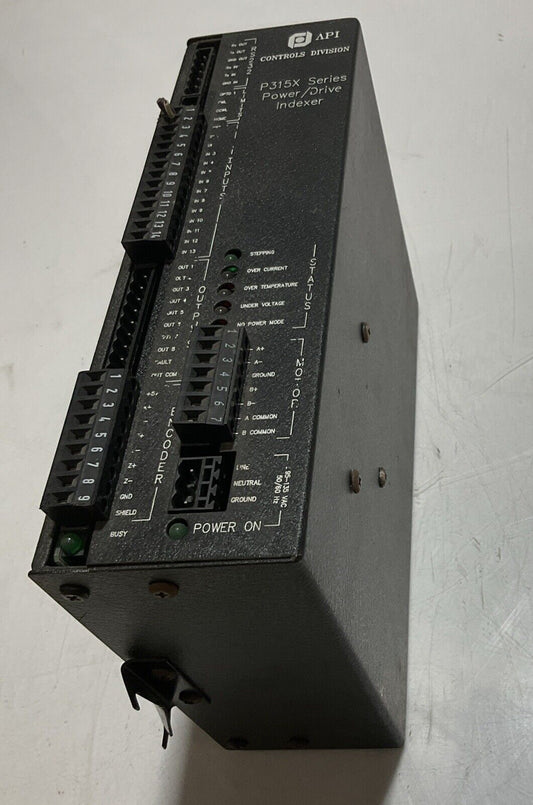 API CONTROL DIVISION P315X SERIES POWER /DRIVE  INDEXER  U3S