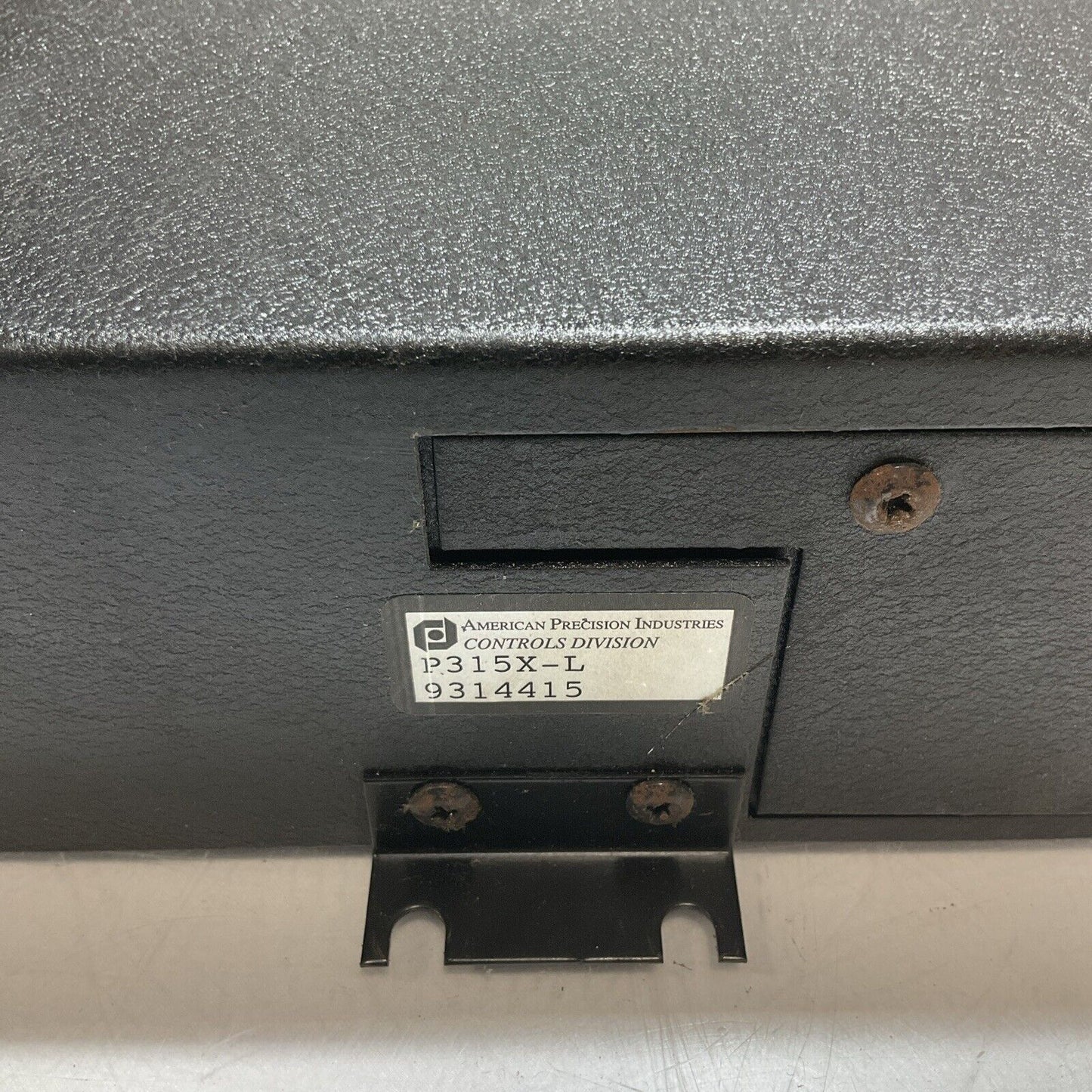 API CONTROL DIVISION P315X SERIES POWER /DRIVE  INDEXER  U3S
