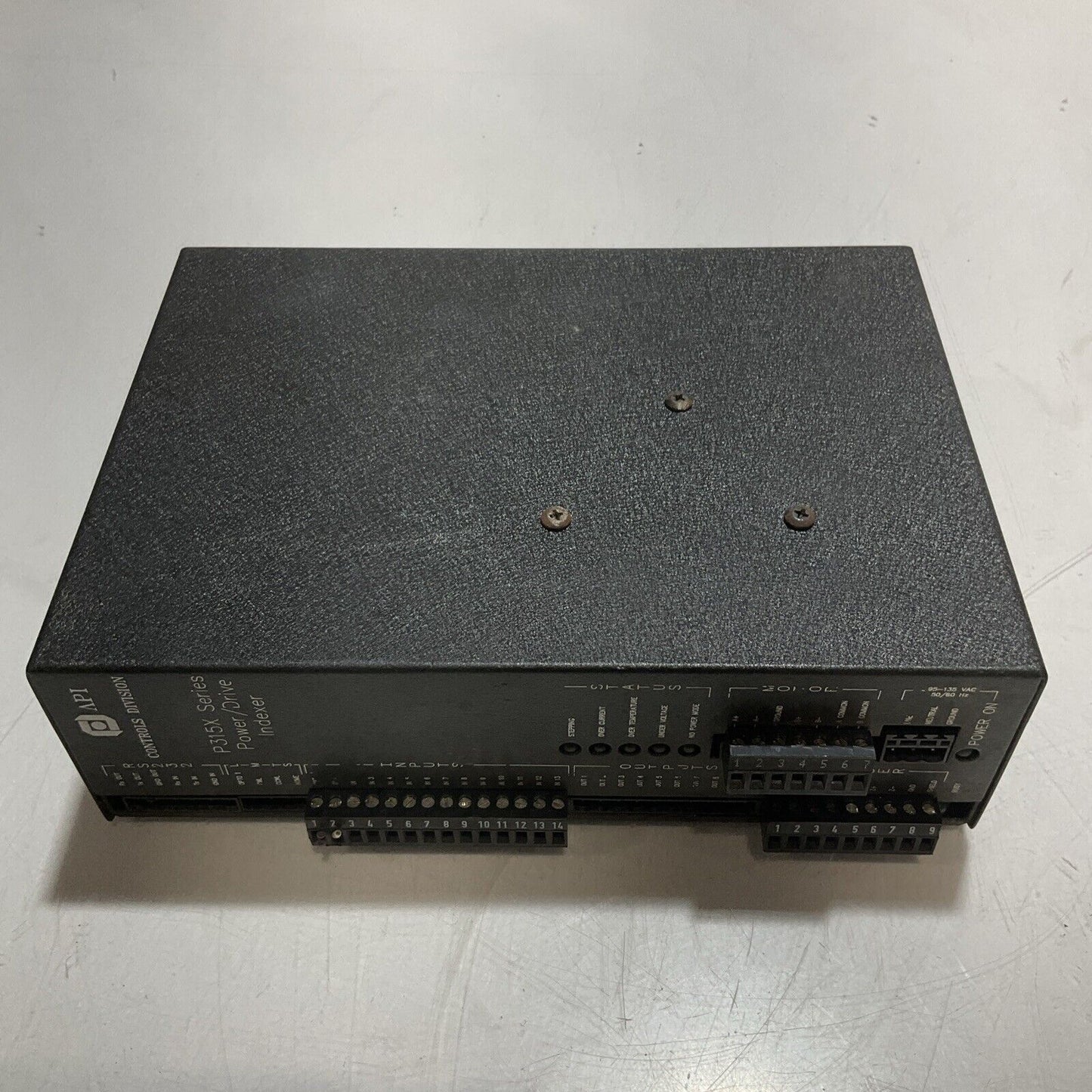 API CONTROL DIVISION P315X SERIES POWER /DRIVE  INDEXER  U3S