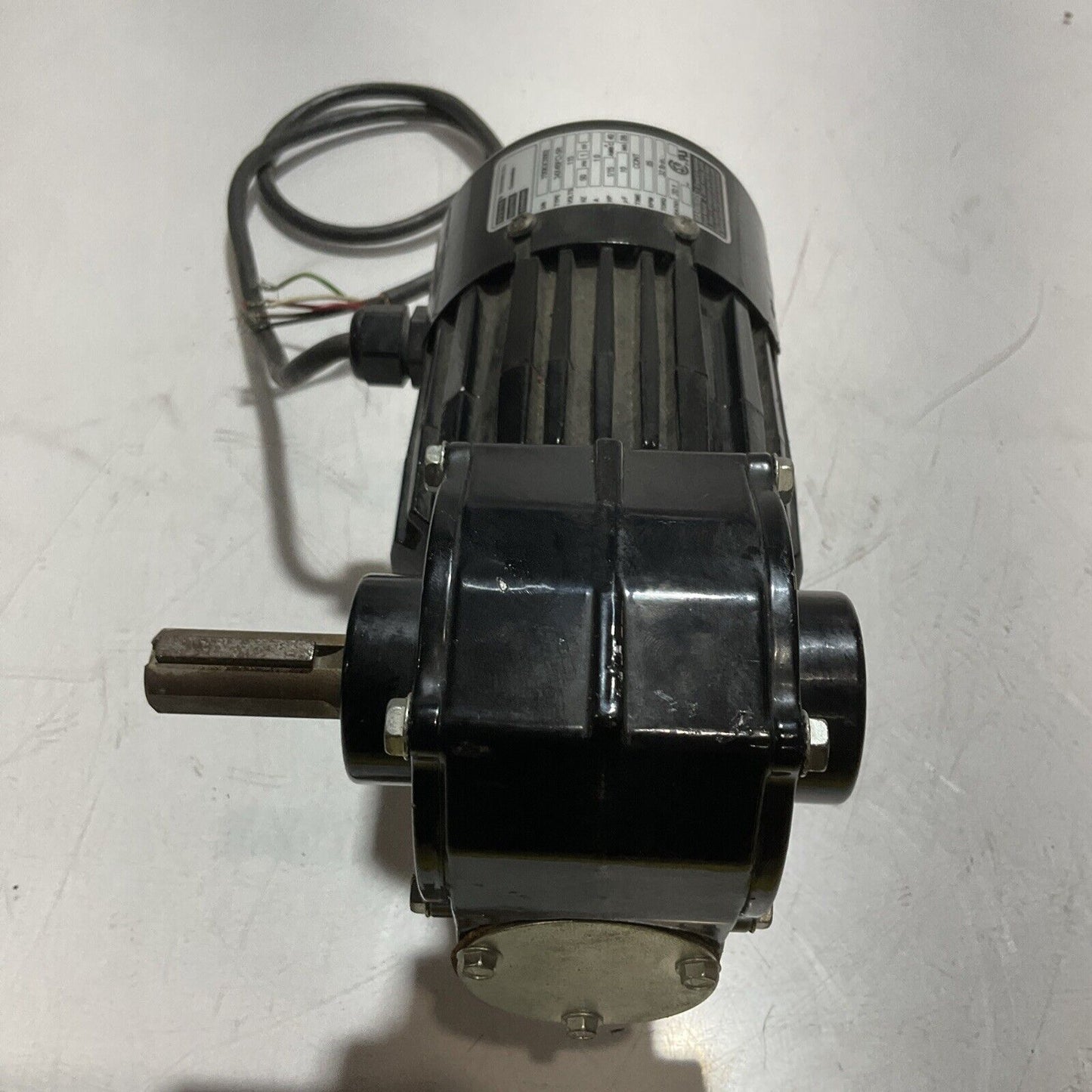 BODINE  ELECTRIC  COMPAN  34X4BFCI-5R  GEARMOTOR  U3S