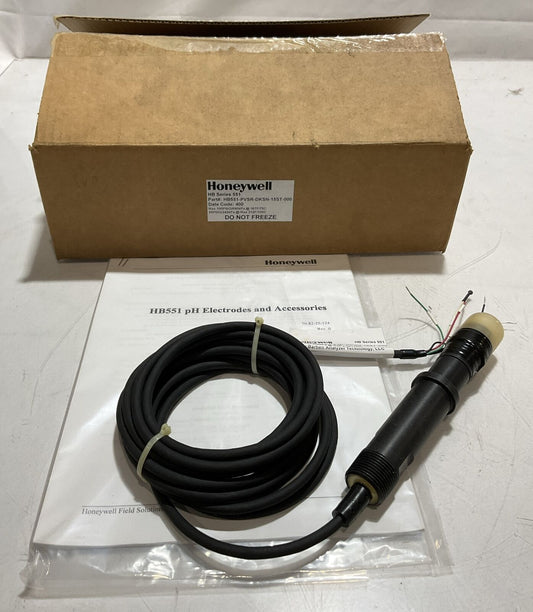 HONEYWELL  HB551-PVSR-DKSN-15ST-000  HB551 PH ELECTRODES  AND ACCESSORIES  U3S