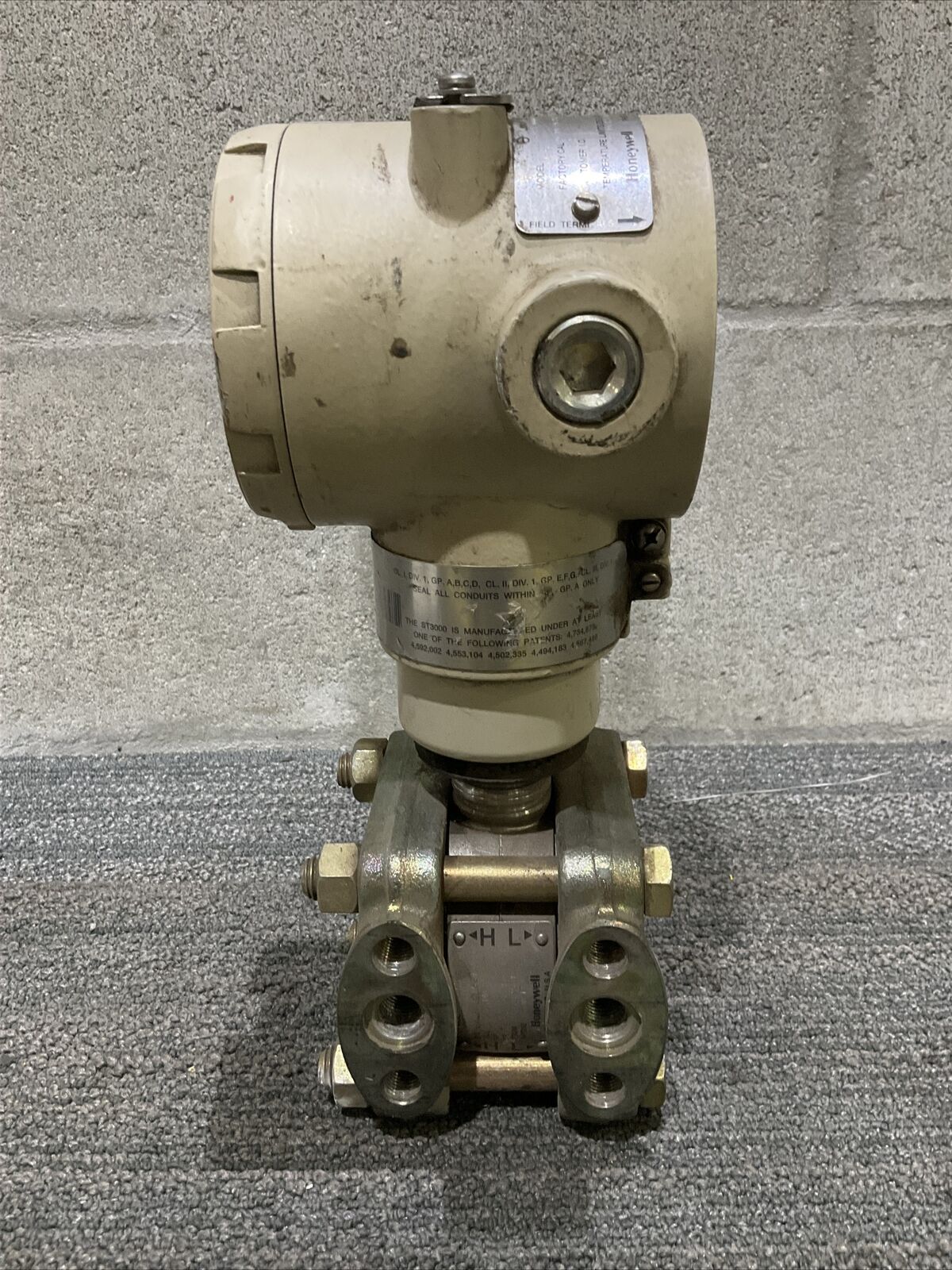 HONEYWELL STD130-A2H-00000-0X.S2.E1D3-A25G ST3000 S100E PRESSURE TRANSMITTER 222