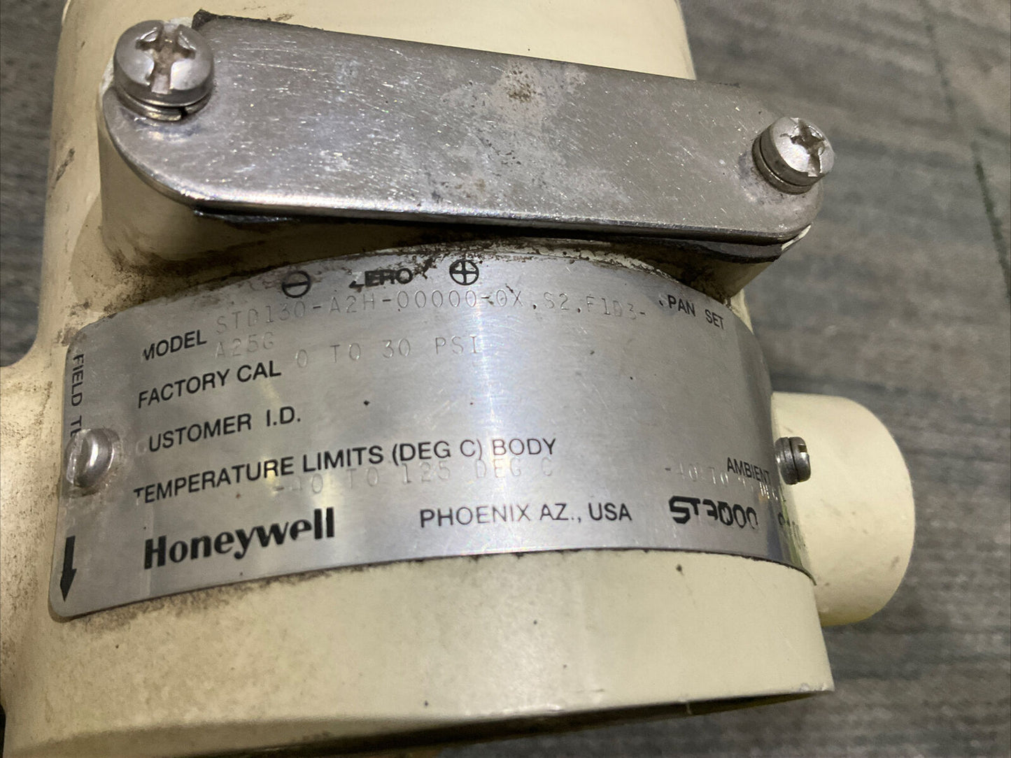 HONEYWELL STD130-A2H-00000-0X.S2.E1D3-A25G ST3000 S100E PRESSURE TRANSMITTER 222