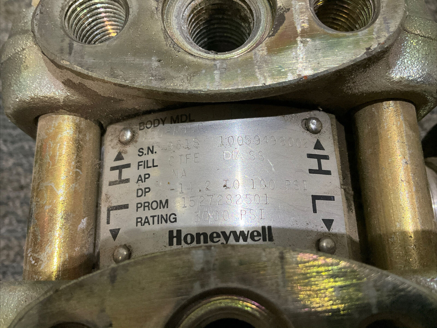 HONEYWELL STD130-A2H-00000-0X.S2.E1D3-A25G ST3000 S100E PRESSURE TRANSMITTER 222