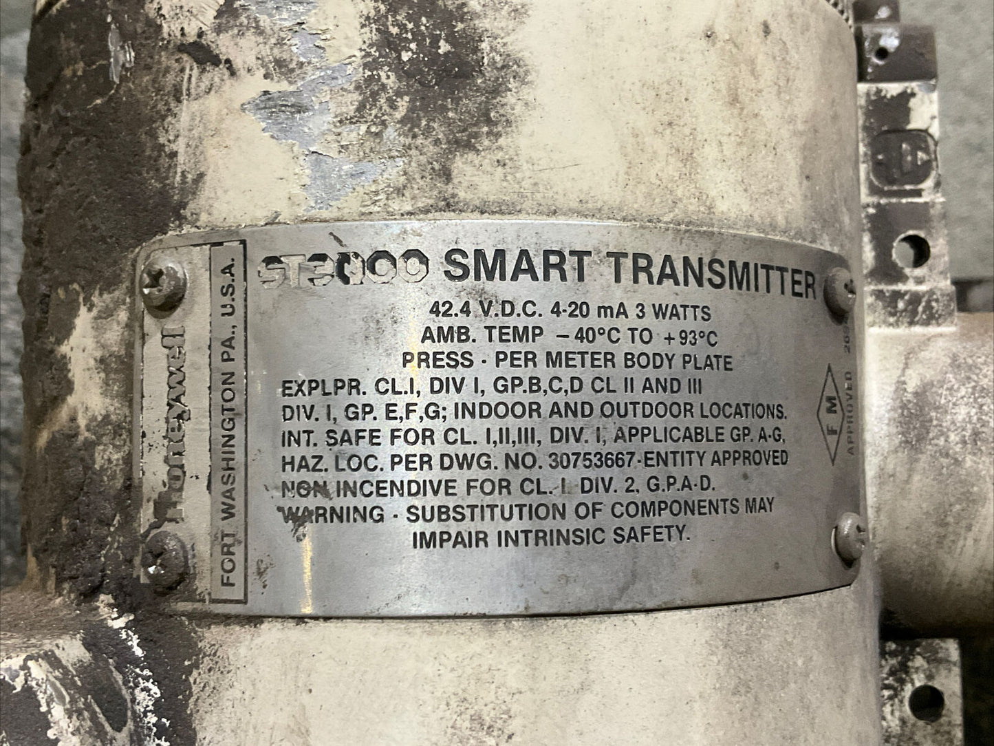 HONEYWELL ST120-E1H-00000-S2 MB SV F1C3 5138 SMART PRESSURE TRANSMITTER 222