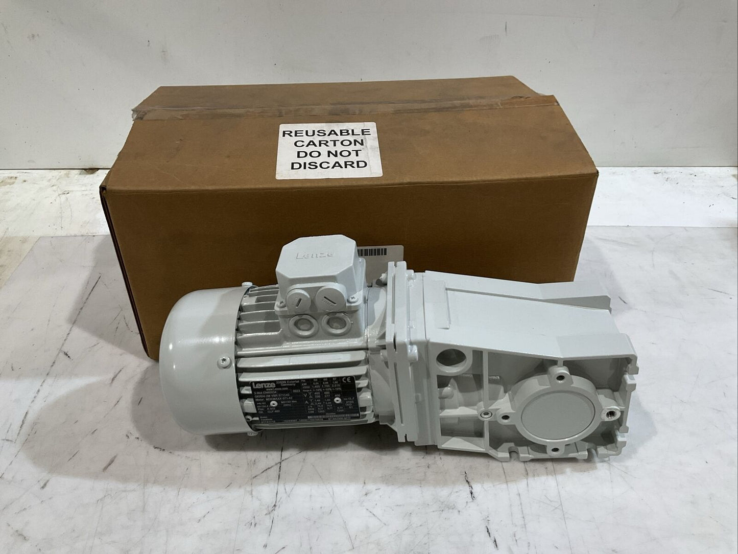 LENZE GKR04-2M VBR 071C42 MDEMAXX 072-42 GEARBOX MOTOR U3S