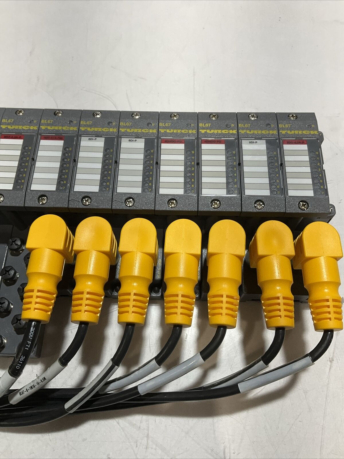 TURCK 165K100 BL67 TW-CO 8DI-P 8DO-0,5A-P BL67-B-4M12-P CANOPEN ASSEMBLY U3S