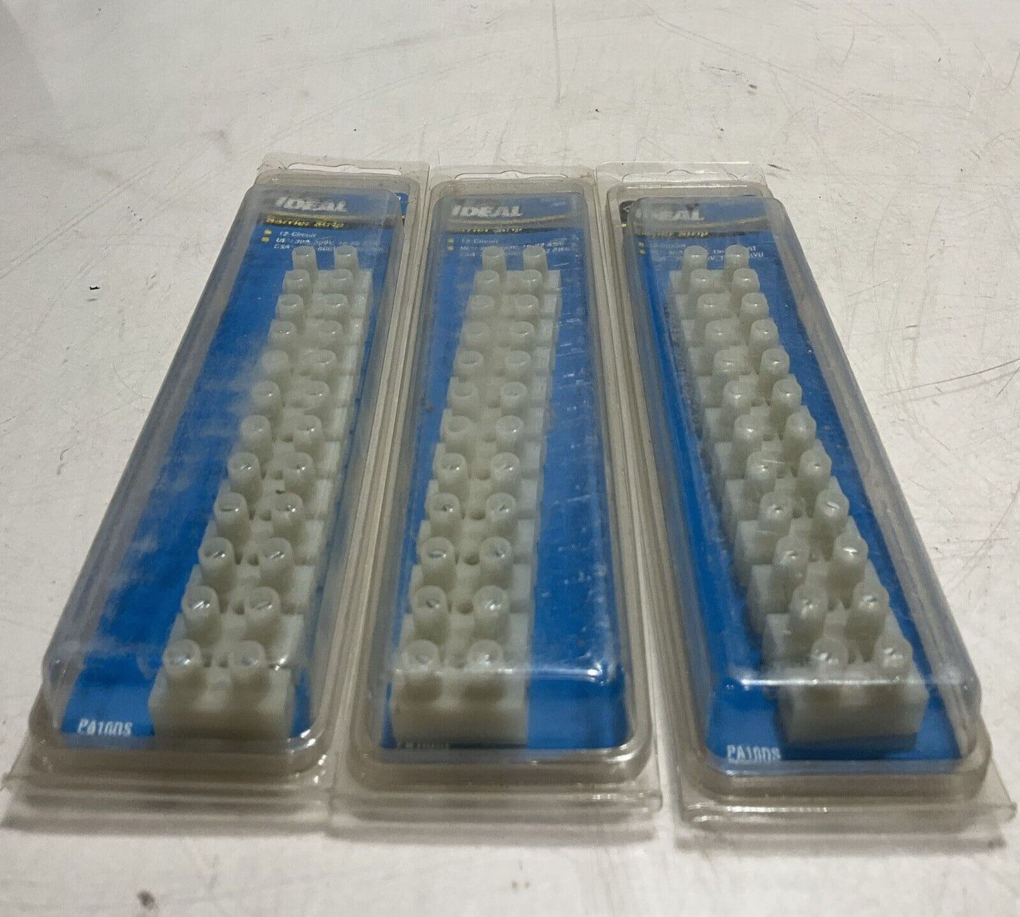 IDEAL 89-610 BARRIER STRIP CIRCUIT  LOT OF 3 RM6