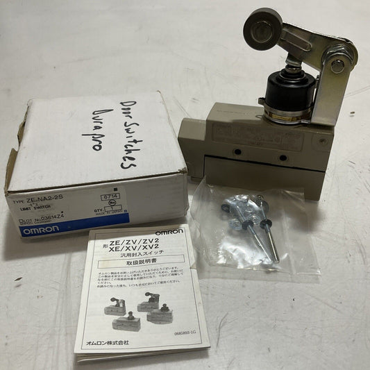 OMRON ZE-NA2-2S LIMIT SWITCH ROLLER LEVER  U3S