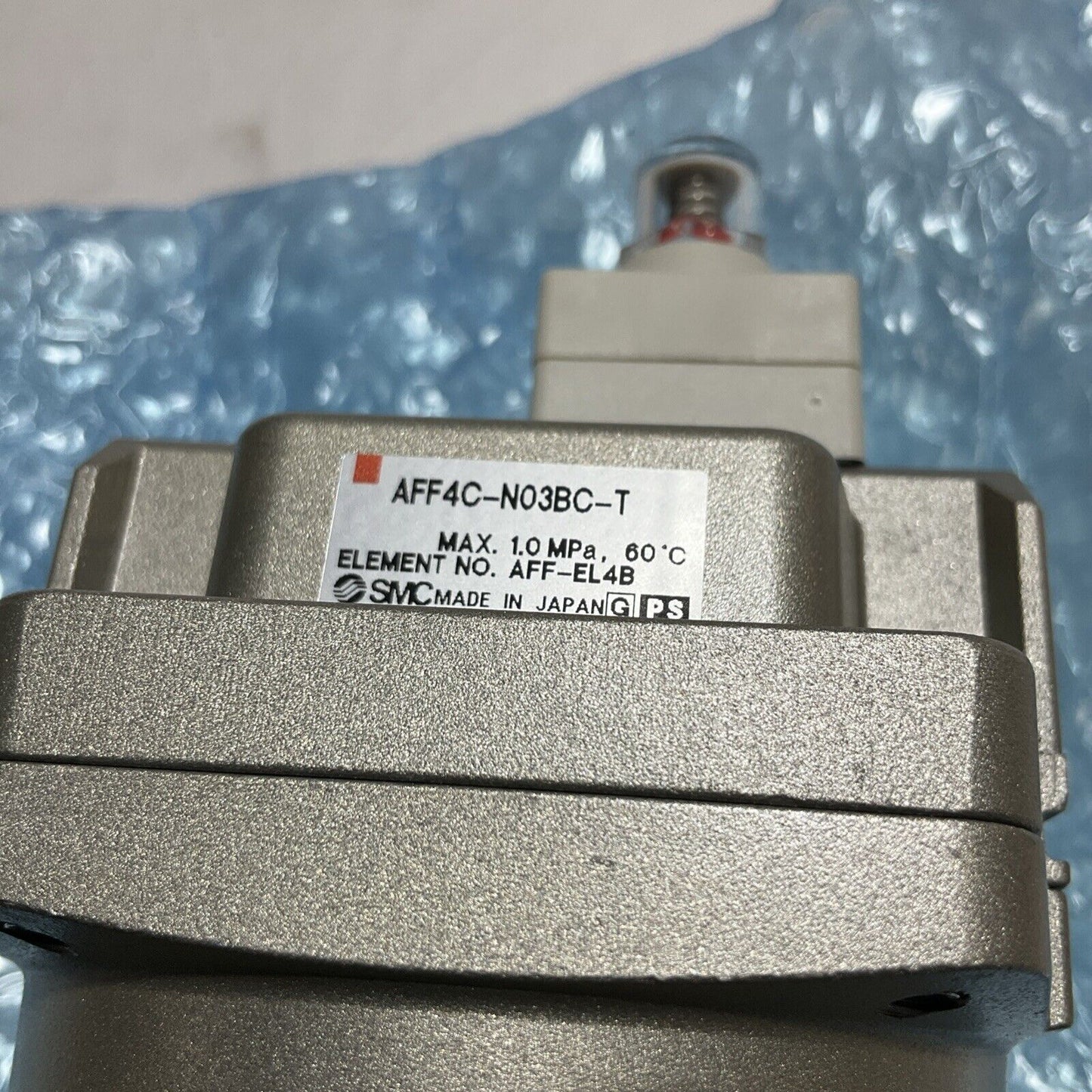 SMC  AFF4C-N03BC  MAIN  LINE  FILTER  W/ BRACKER  CONTRACTOR U3S