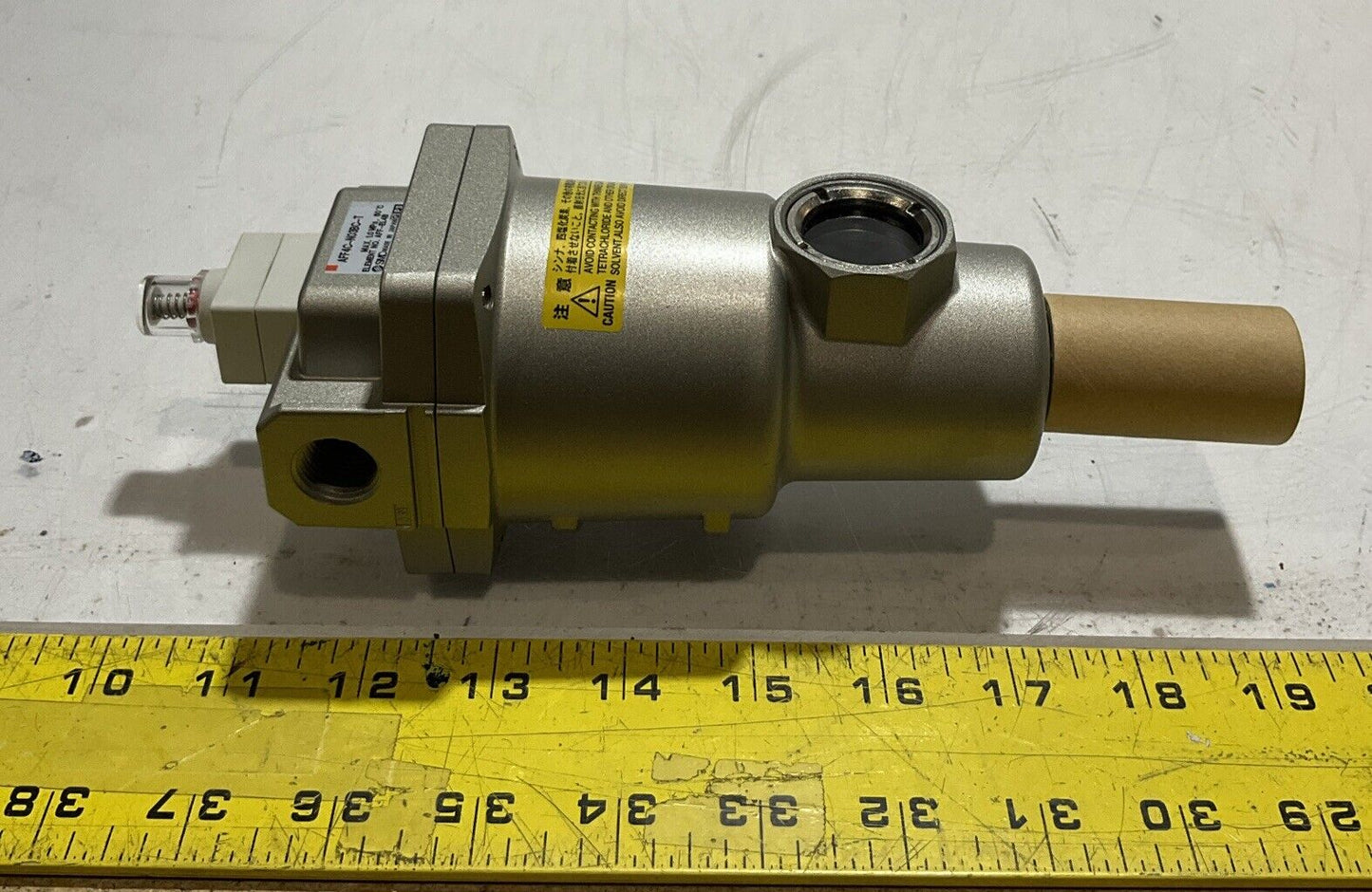 SMC  AFF4C-N03BC  MAIN  LINE  FILTER  W/ BRACKER  CONTRACTOR U3S
