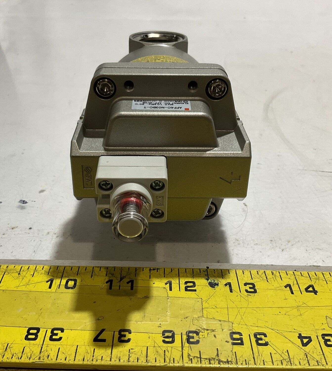 SMC  AFF4C-N03BC  MAIN  LINE  FILTER  W/ BRACKER  CONTRACTOR U3S