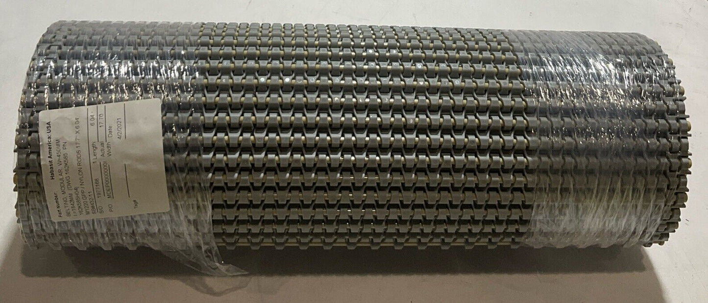 HABASIT AMERICA M1220 MODULAR BELTING 17.7X6.04 U3S