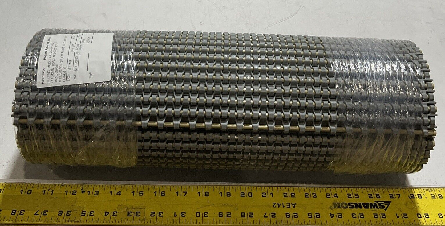 HABASIT AMERICA M1220 MODULAR BELTING 17.7X6.04 U3S