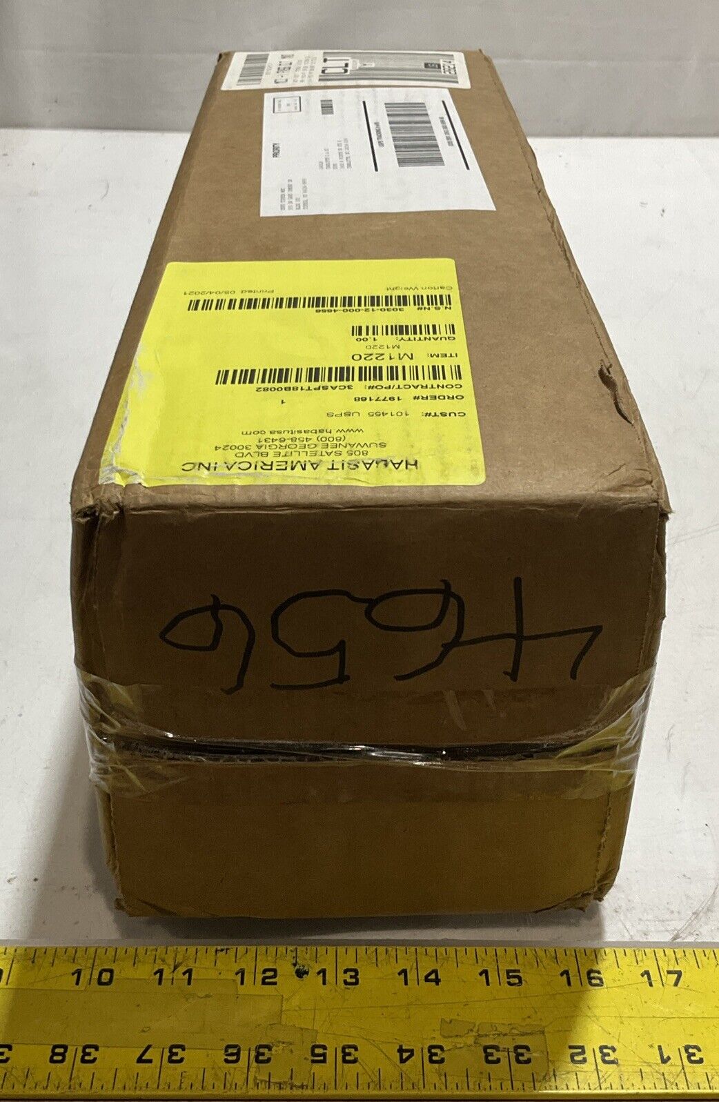 HABASIT AMERICA M1220 MODULAR BELTING 17.7X6.04 U3S