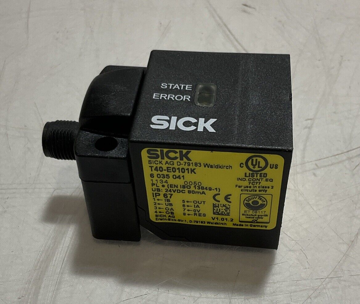 SICK  T40-E0101K  SAFETY SWITCH 24VDC   U3S