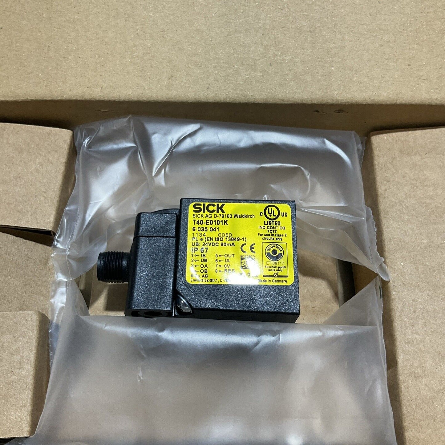 SICK  T40-E0101K  SAFETY SWITCH 24VDC   U3S