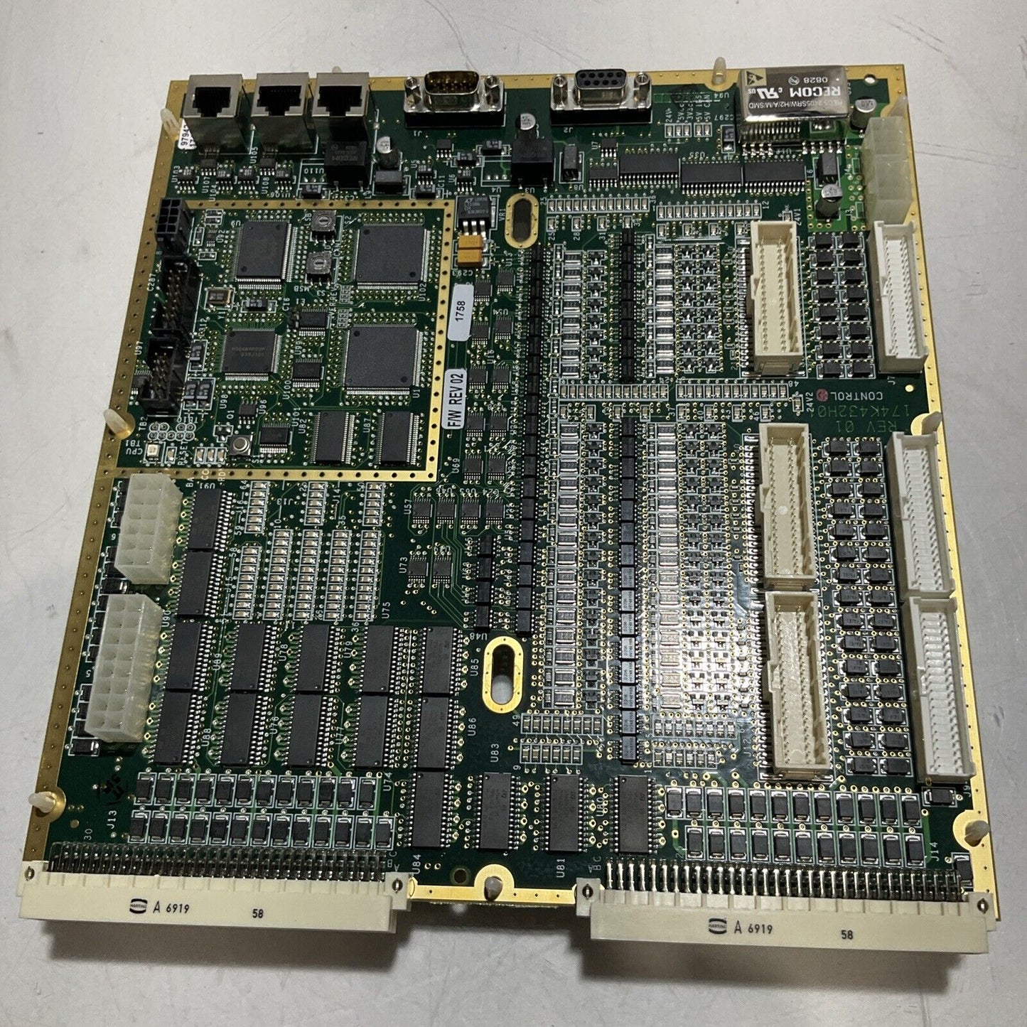 HANNSTAR KMV-4 94V-00837 BOARD ASSY CONTROL PROGRAMMED 174k430G01 F/W REV 02 U3S
