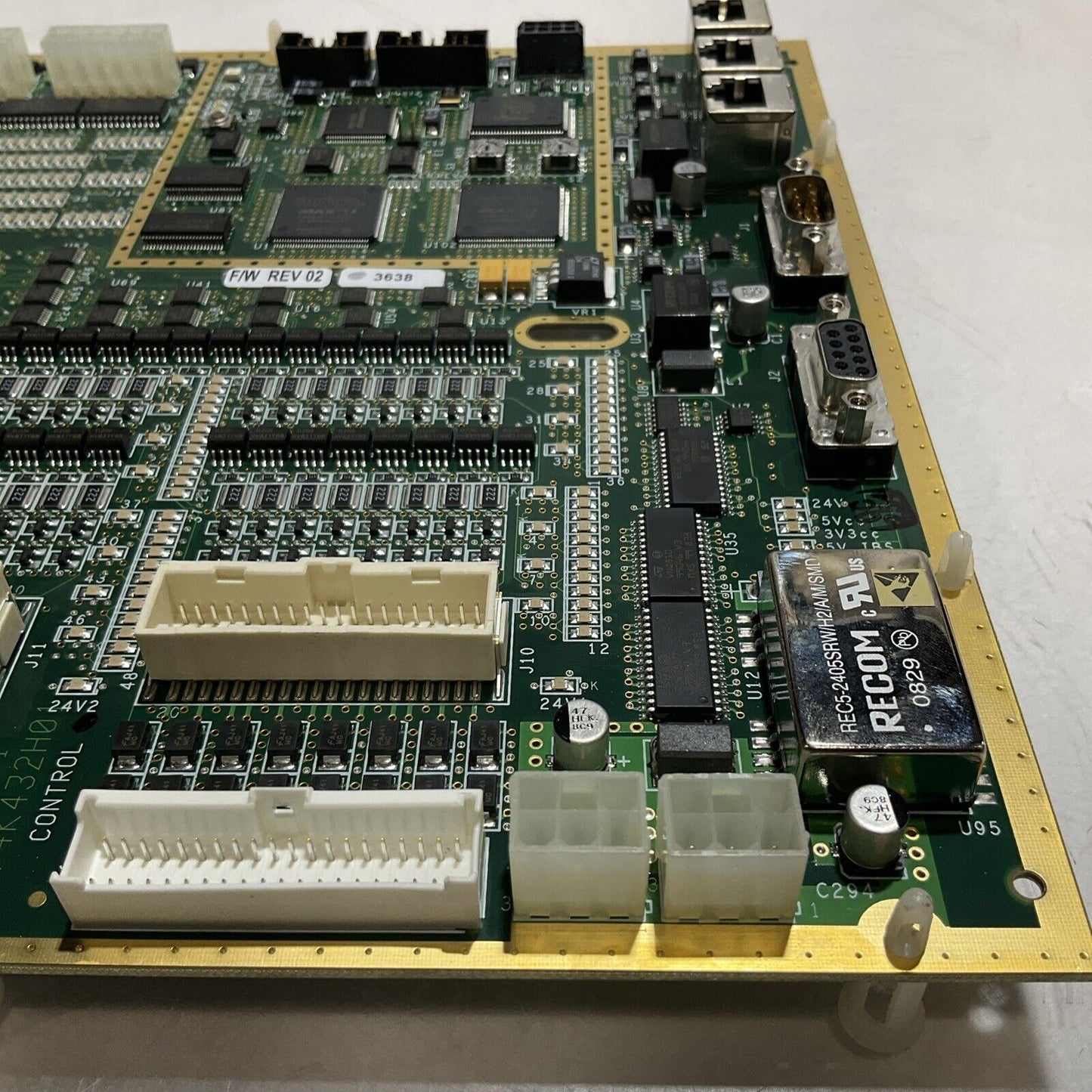 HANNSTAR KMV-4 94V-00837 BOARD ASSY CONTROL PROGRAMMED 174k430G01 F/W REV 02 U3S