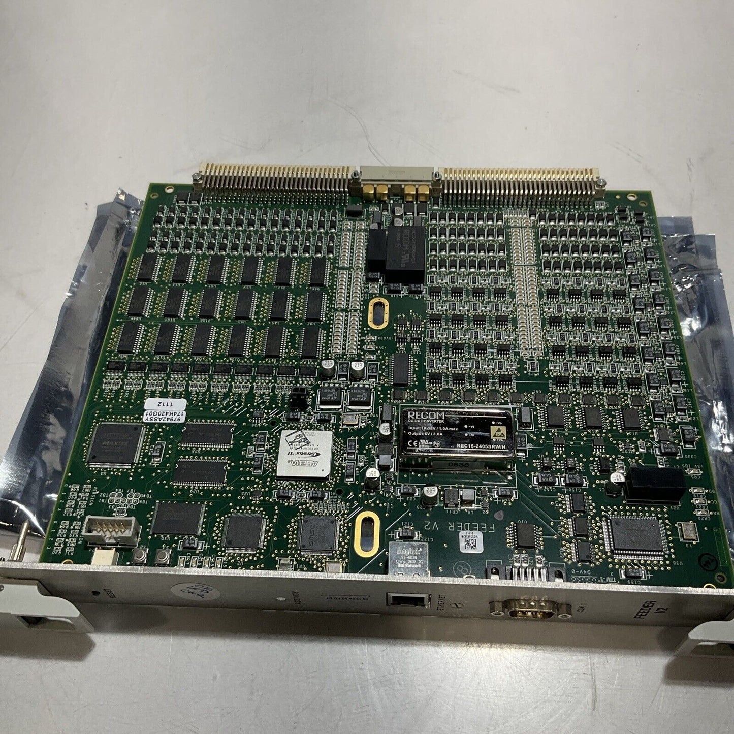 ALTERA RECOM 174K420G01 5999-11-000-5750 V2 FEEDER PROGRAMMED BOARD U3S