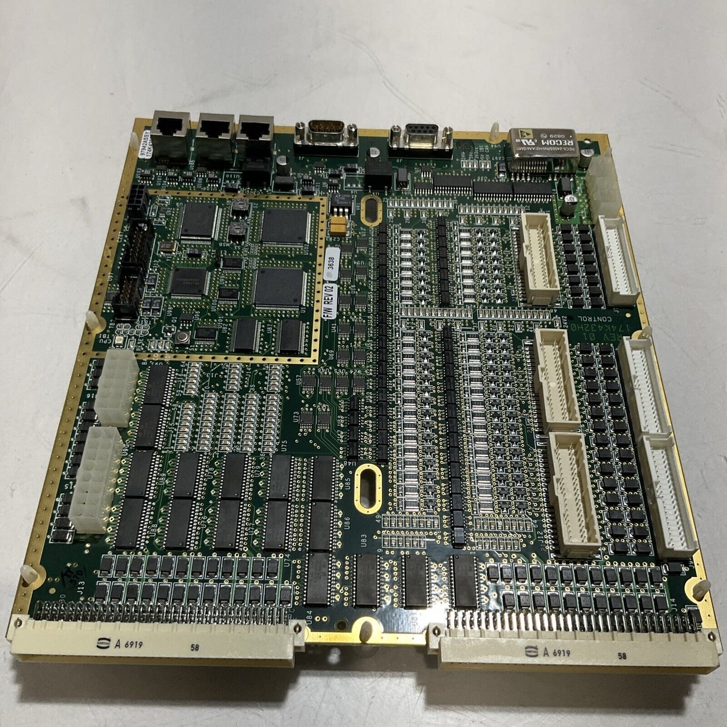 HANNSTAR KMV-4 94V-00837 BOARD ASSY CONTROL PROGRAMMED 174k430G01 F/W REV 02 U3S