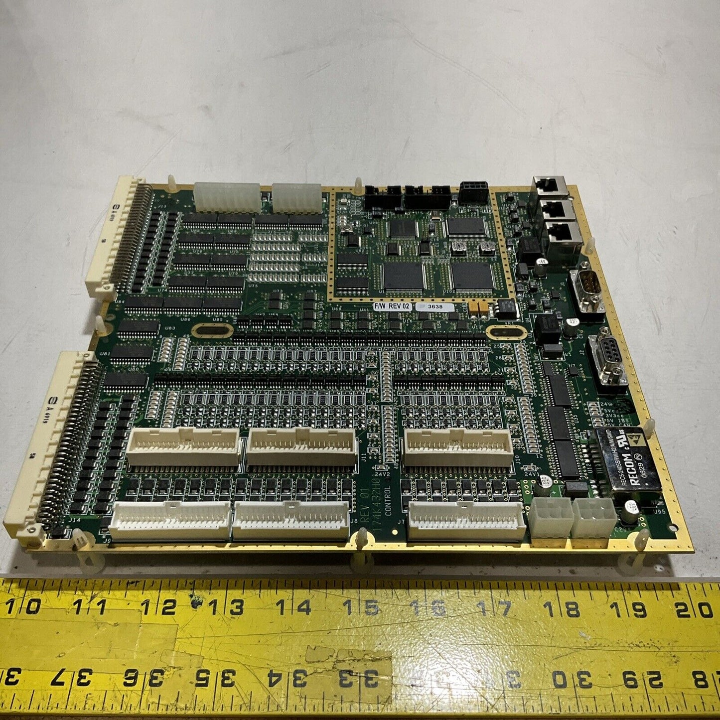 HANNSTAR KMV-4 94V-00837 BOARD ASSY CONTROL PROGRAMMED 174k430G01 F/W REV 02 U3S