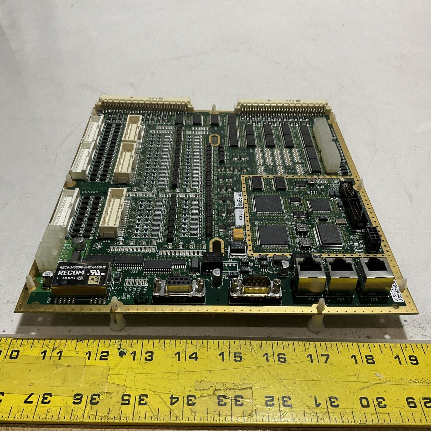 HANNSTAR KMV-4 94V-00837 BOARD ASSY CONTROL PROGRAMMED 174k430G01 F/W REV 02 U3S