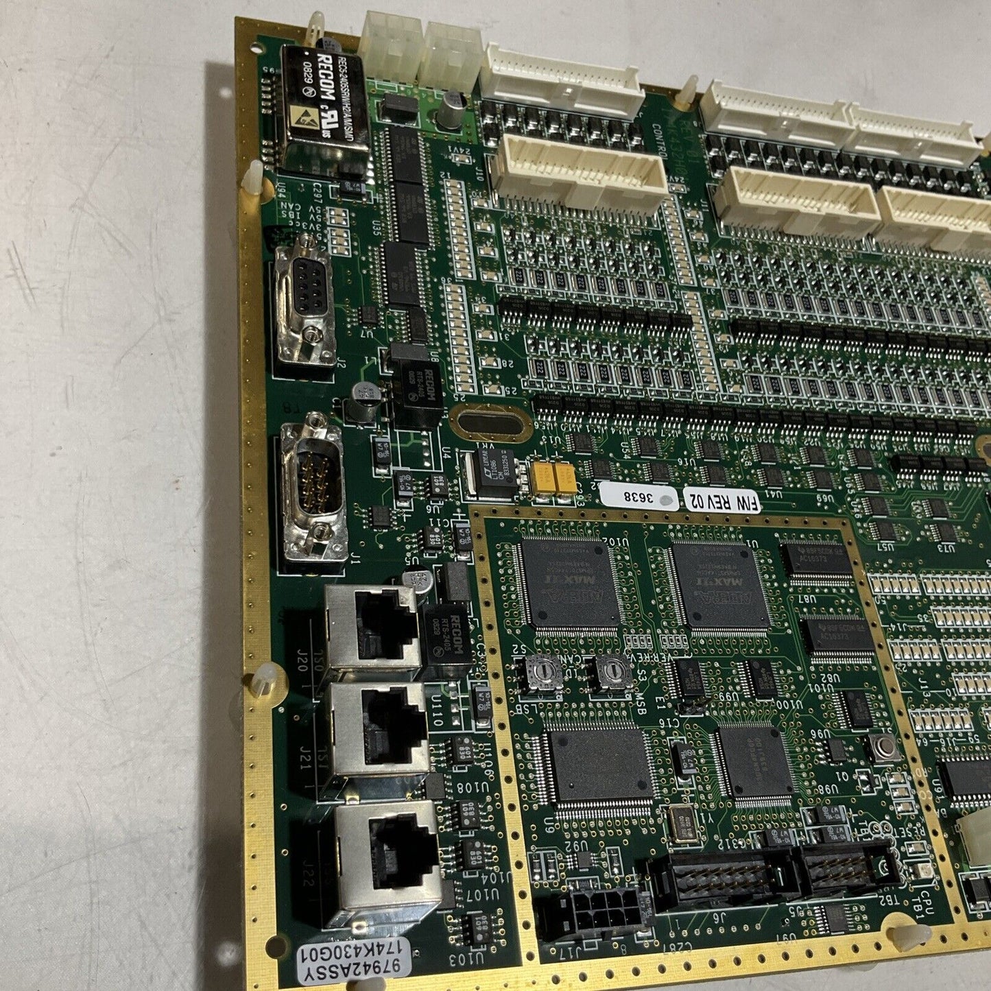 HANNSTAR KMV-4 94V-00837 BOARD ASSY CONTROL PROGRAMMED 174k430G01 F/W REV 02 U3S