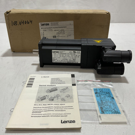 LENZE MCS 06F60LRS0P1-A11N-ST5500N-R2SU SERVO MOTOR U3S