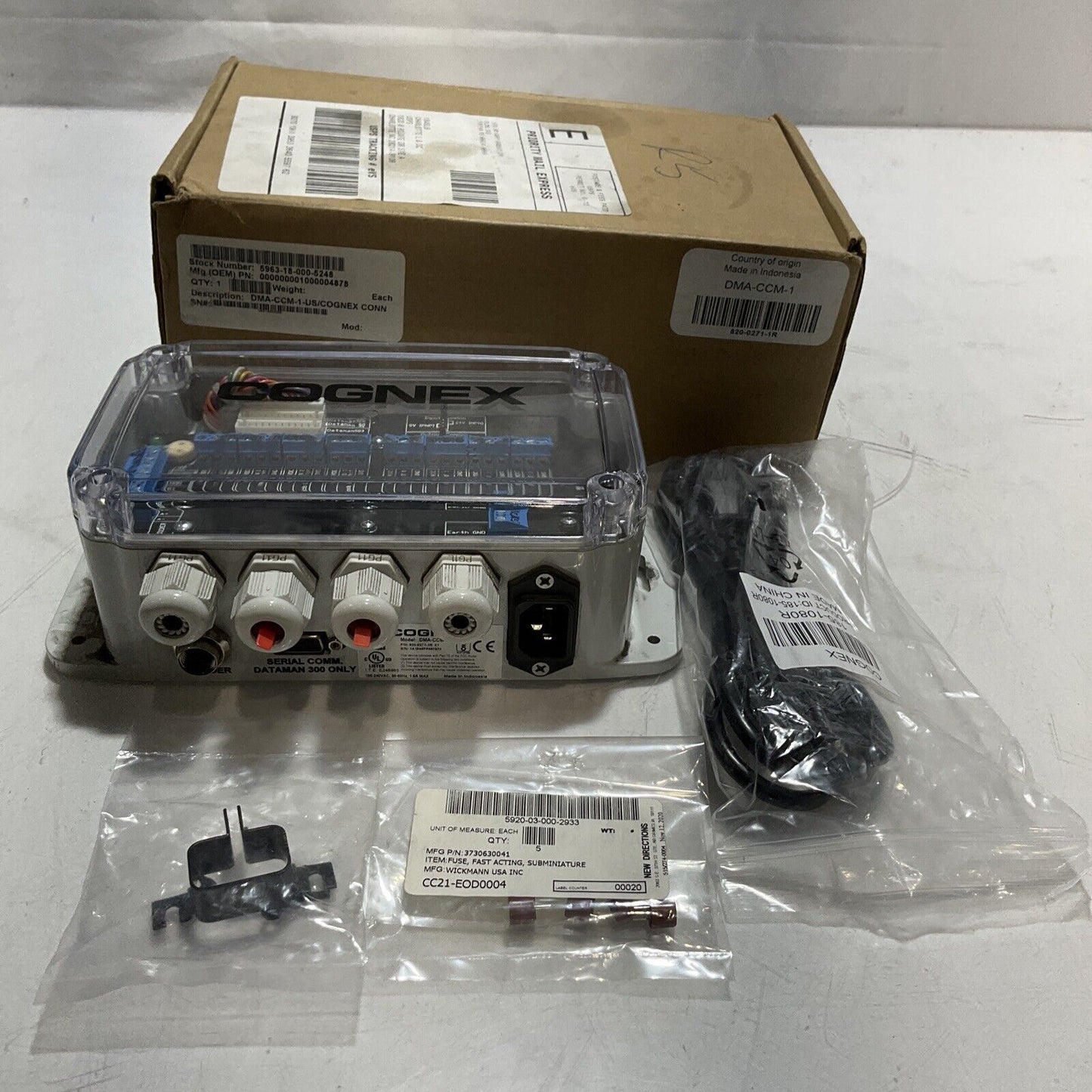 COGNEX 820-0271-1R01 INPUT I/O MODULE U3S