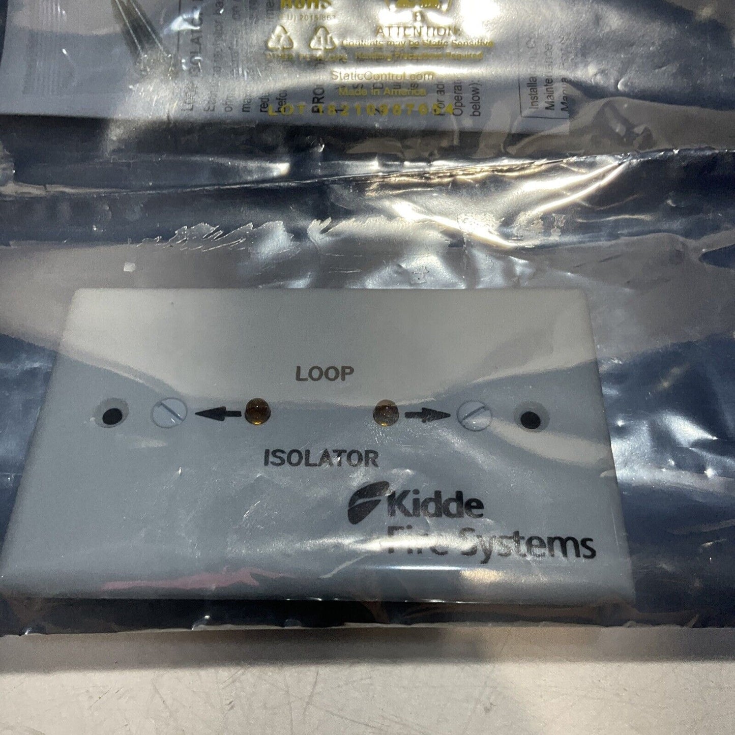 KIDDE FIRE SYSTEMS 74-20012-002 SMARTONE  LOOP  ISOLATOR  F8L