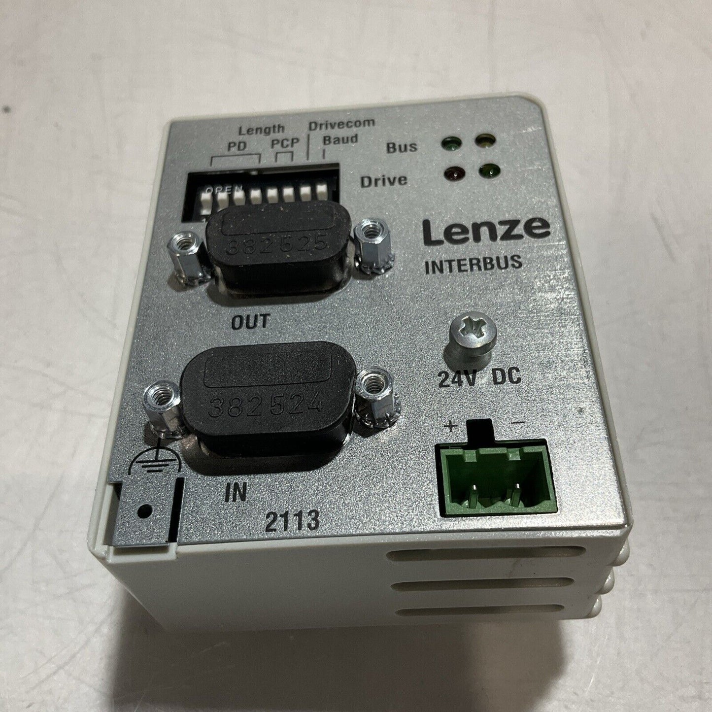 LENZE EMF2113IB FUNCTION MUDULE INTERBUS 24V U3S