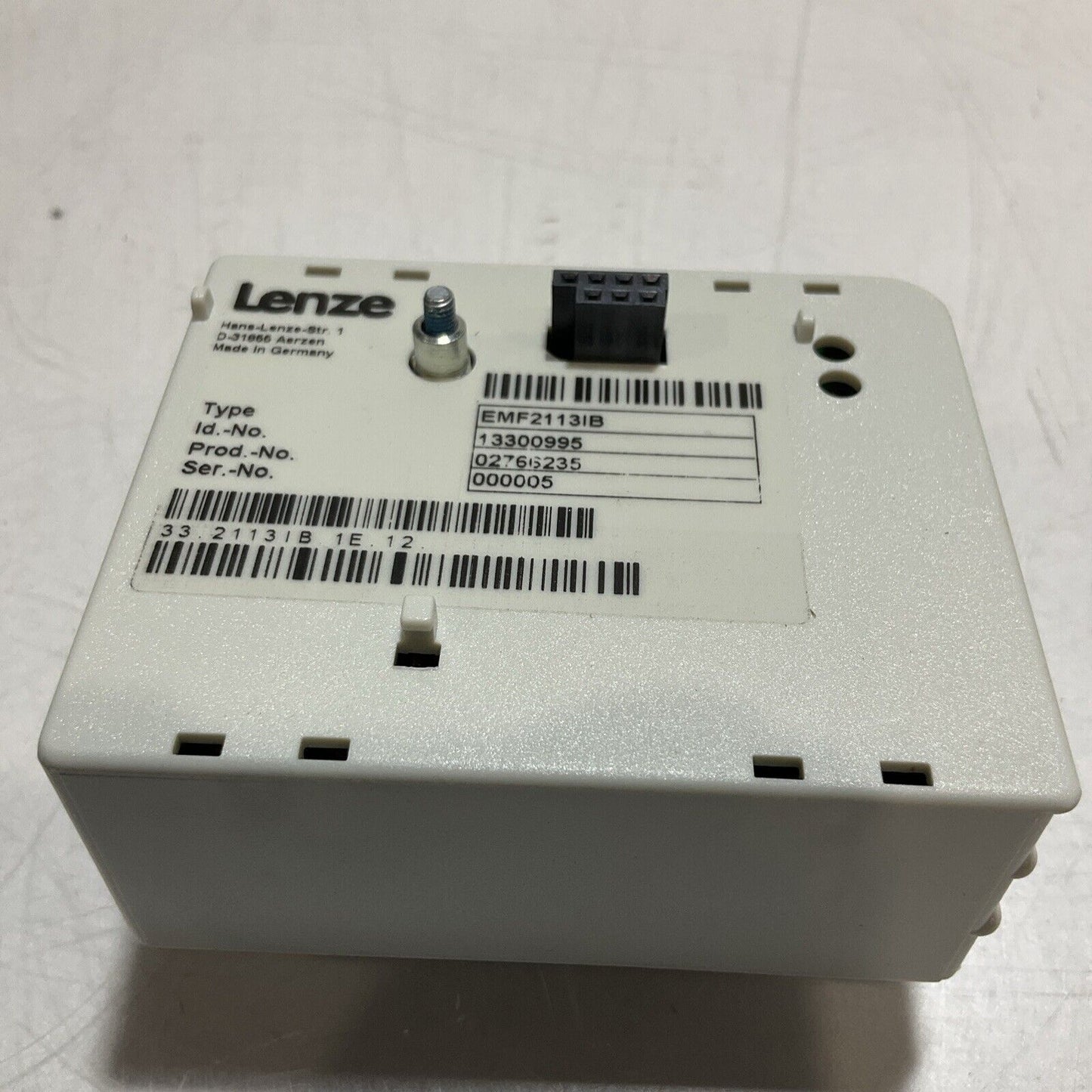 LENZE EMF2113IB FUNCTION MUDULE INTERBUS 24V U3S