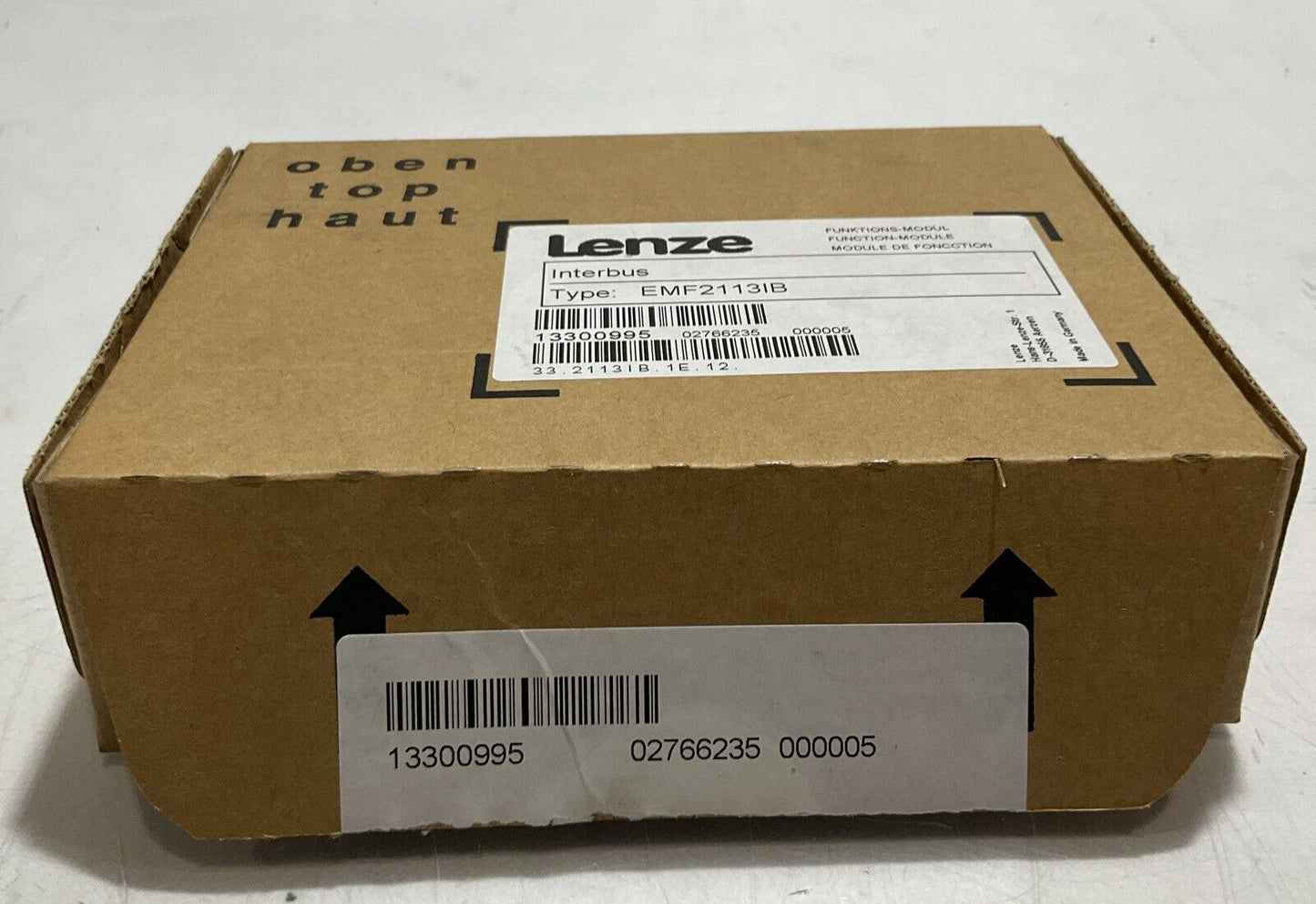 LENZE EMF2113IB FUNCTION MUDULE INTERBUS 24V U3S