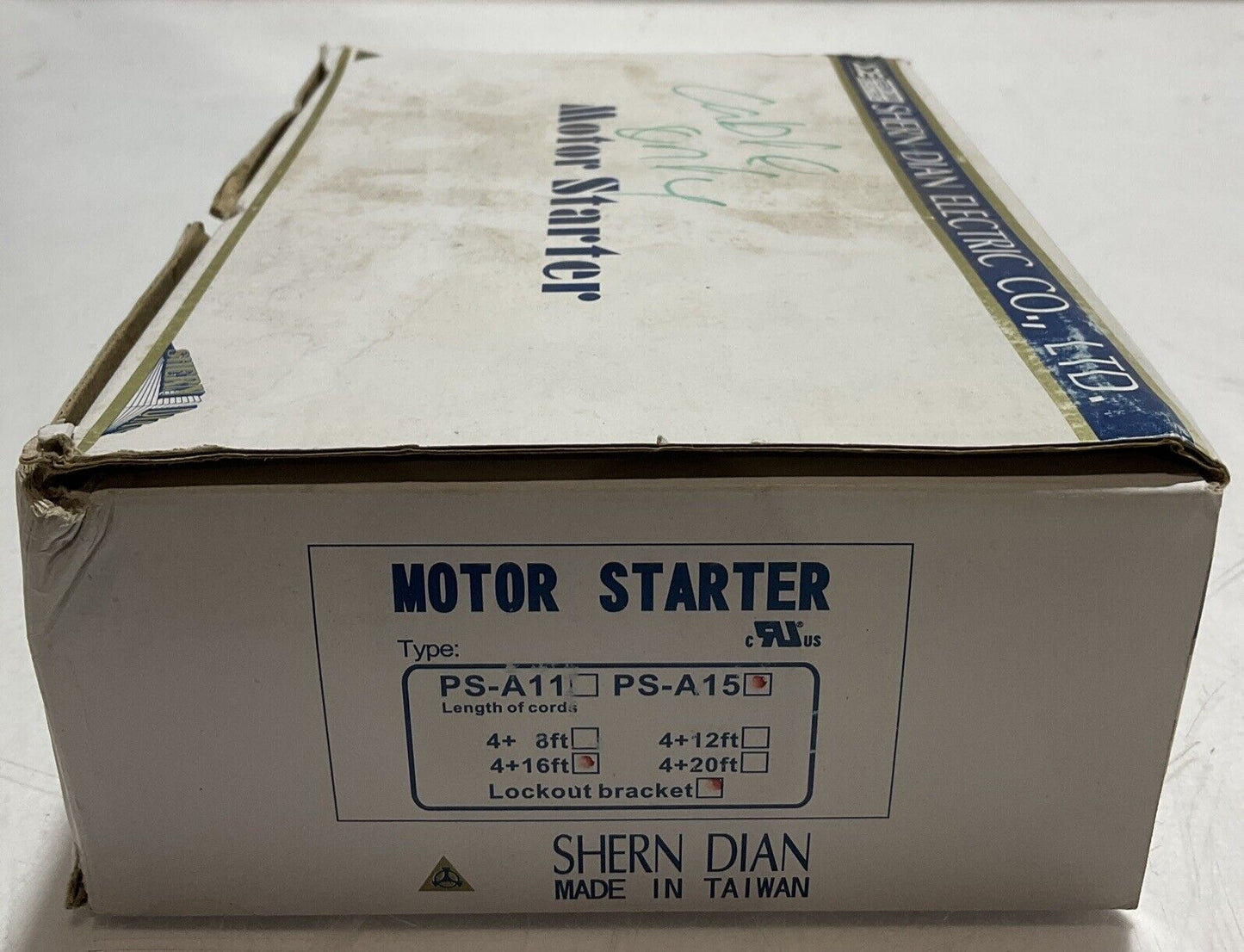 SDE SHERN DIAN  ELECTRIC  PS-62-PW-1  MOTOR  STARTER  CABLE ONLY 300V   RM6