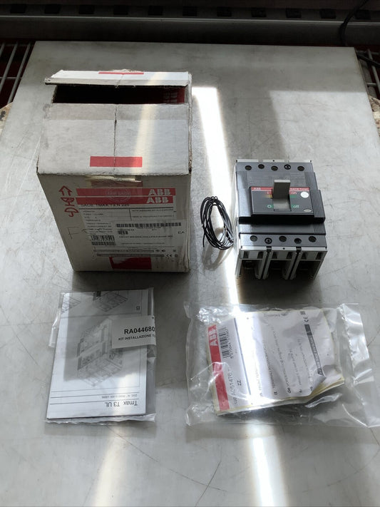 ABB SACE TMAX T3N 225 CIRCUIT BREAKER 100A 3P U3S