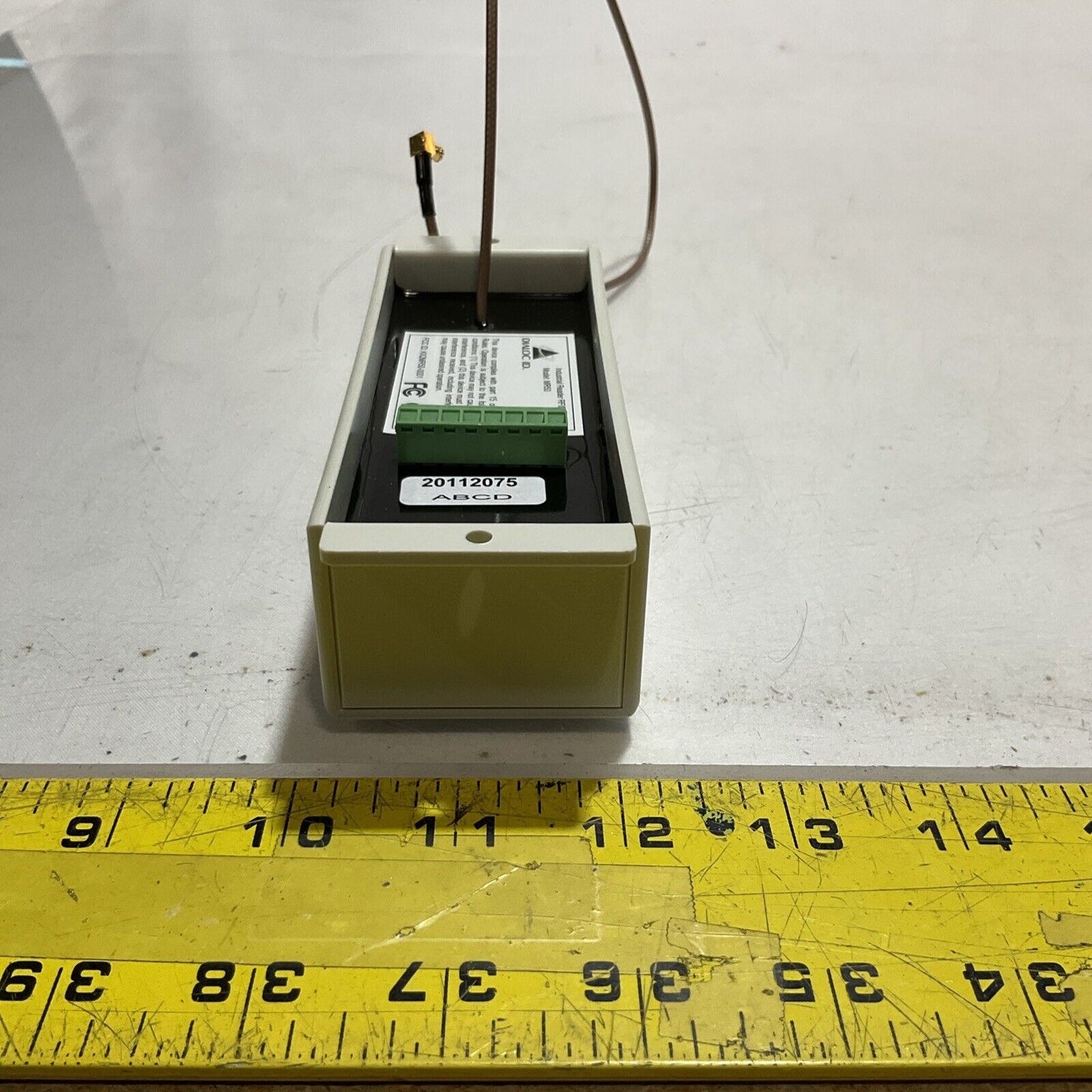 DIALOC MR50 ID 20112075 READER RADIO FREQUENCY INDENTIFICATIC U3S